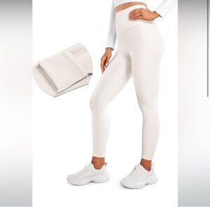 CRZ Yoga high wasted fleece lines leggings